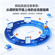 丽水建站-网站改版注意事项：从调研到平稳上线的全流程指南