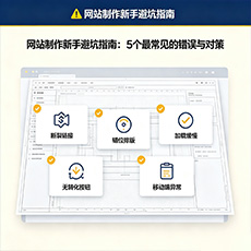 遂昌建站-网站制作新手避坑指南：5个最常见的错误与对策