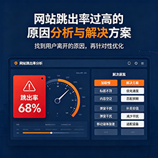 莲都建站-网站跳出率过高的原因分析与解决方案