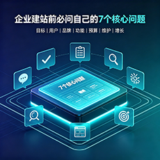 丽水建站-企业建站前必问的7个核心问题 - 网站建设规划指南