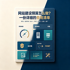 丽水建站-网站建设预算怎么做？一份详细的费用清单