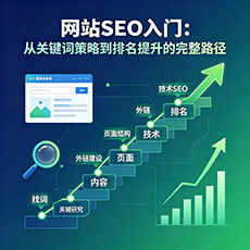 云和建站-网站SEO入门：从关键词策略到排名提升的完整路径